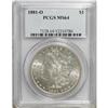 Image 1 : 1881-O $1 MS64 PCGS