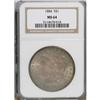 Image 1 : 1884 $1 MS64 NGC