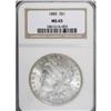Image 1 : 1885 $1 MS65 NGC