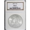 Image 1 : 1885-S $1 MS62 NGC