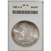Image 1 : 1885-S $1 MS64 ANACS