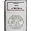 Image 1 : 1886-O $1 MS60 NGC