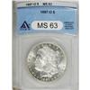 Image 1 : 1887-O $1 MS63 ANACS