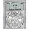 Image 1 : 1887-S $1 MS64 PCGS