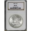 Image 1 : 1898 $1 MS65 NGC