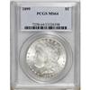 Image 1 : 1899 $1 MS64 PCGS
