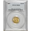 Image 1 : 1857 $2 1/2 MS62 PCGS