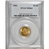 Image 1 : 1902 $2 1/2 MS64 PCGS