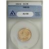 Image 1 : 1856 $5 AU55 ANACS