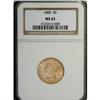 Image 1 : 1882 $5 MS62 NGC
