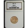 Image 1 : 1885 $5 MS62 NGC