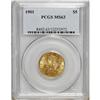 Image 1 : 1901 $5 MS63 PCGS