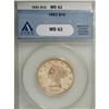 Image 1 : 1893 $10 MS62 ANACS