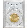 Image 1 : 1897 $10 MS62 PCGS
