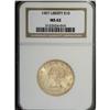 Image 1 : 1907 $10 MS62 NGC