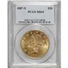 Image 3 : 1887-S $20 MS61 PCGS