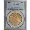 Image 1 : 1899-S $20 MS63 PCGS