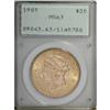 Image 1 : 1903 $20 MS63 PCGS