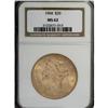 Image 1 : 1904 $20 MS62 NGC