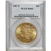 Image 1 : 1907-S $20 MS62 PCGS