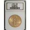 Image 1 : 1927 $20 MS62 NGC