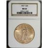 Image 1 : 1927 $20 MS65 NGC