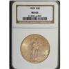 Image 1 : 1928 $20 MS63 NGC