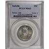 Image 1 : 1893 25C Isabella Quarter MS63 PCGS