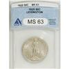 Image 1 : 1925 50C Lexington MS63 ANACS