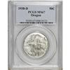 Image 1 : 1938-D 50C Oregon MS67 PCGS