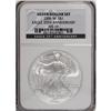 Image 1 : 2006-W $1 20th Anniversary Silver Eagle MS69 NGC