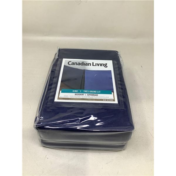 Canadian Living King Bedskirt