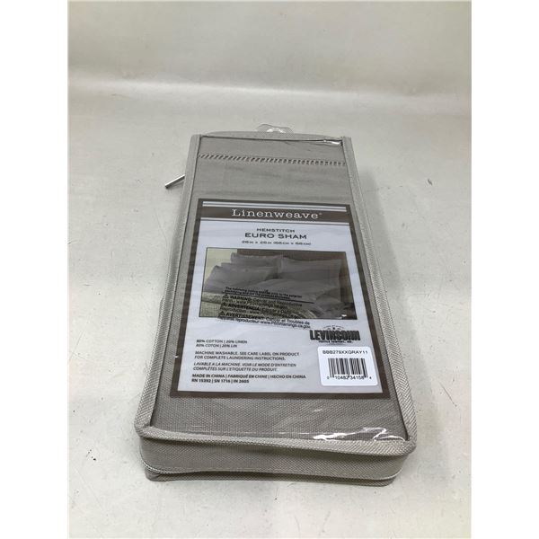 Linenweave Hemstitch Euro Sham
