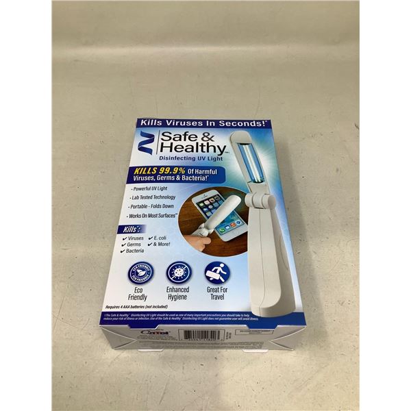 Safe & Healthy Disinfecting UV Light