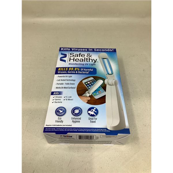 Safe & Healthy Disinfecting UV Light
