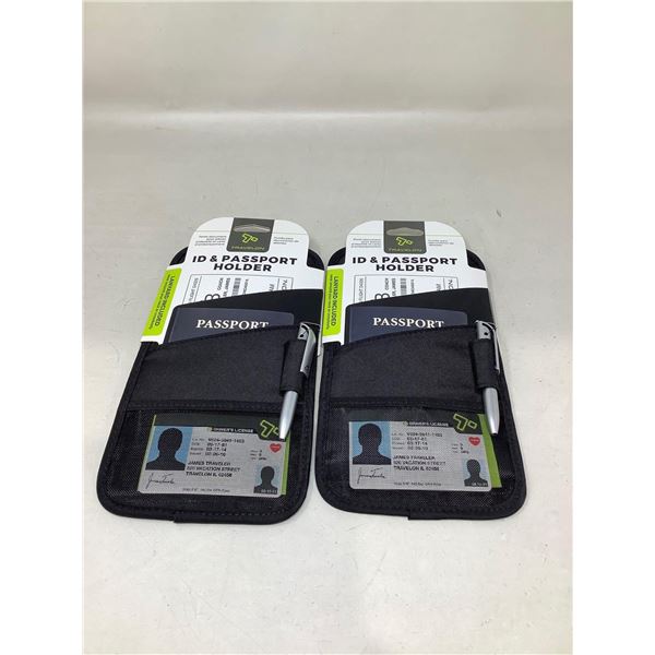 ID & Passport Holder Lot Of 2