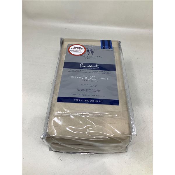 Wamsutta Twin Bedskirt 500 Thread Count