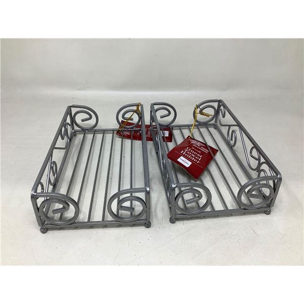 Winter Wonderland Scroll Guest Towel Holder