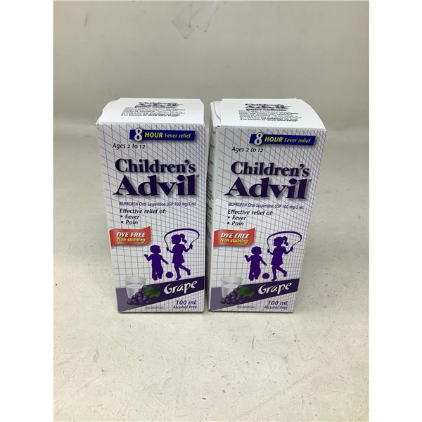 Childrens Advil Grape (2 X 100ML)