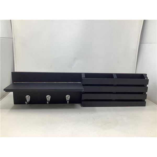 Sydney Wall Shelf With Mail Organizer