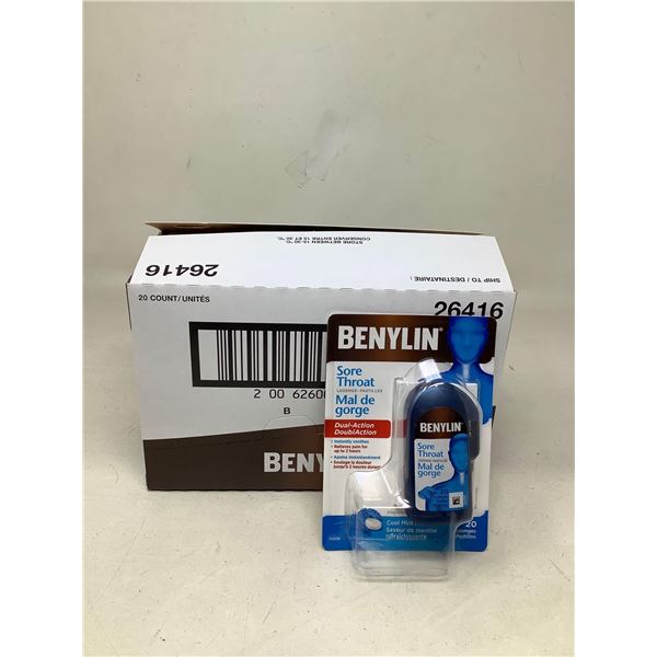 Benylin Sore Throat Lozenge (20 X 20 Lozenges)