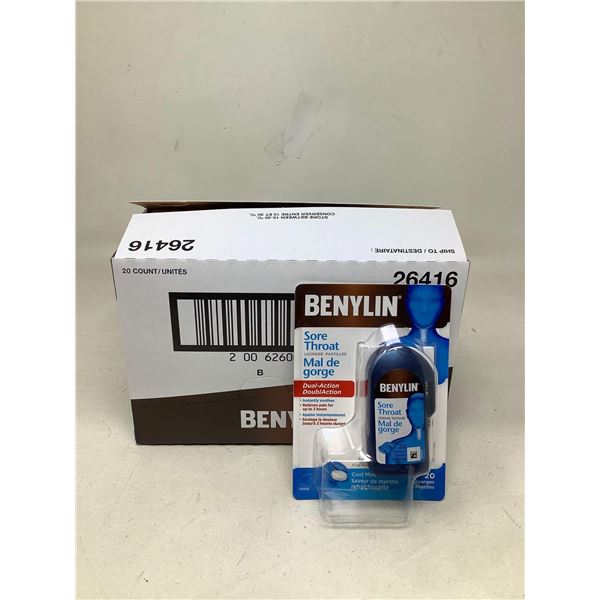 Benylin Sore Throat Lozenge (20 X 20 Lozenges)