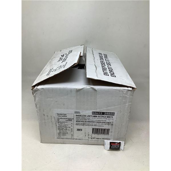 Shoeless Joe's Sports Grill Mini Scotch Mints (Approx 1000 Pieces)