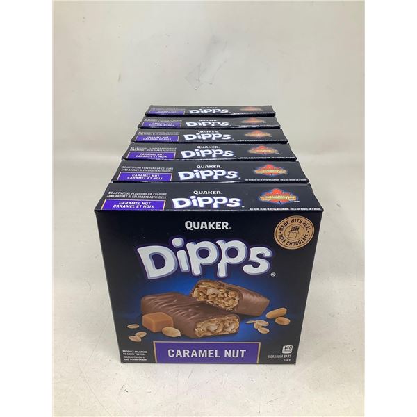 Quakers Dipps Caramel Nut (6 X 156G)