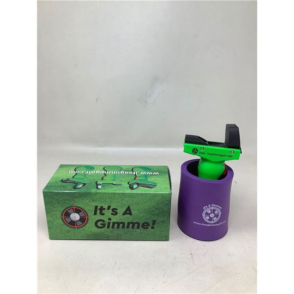 Its a Gimme Green Slope Reader