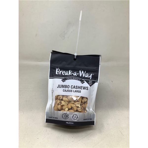 Break A Way Jumbo Cashews (6 X 100G)