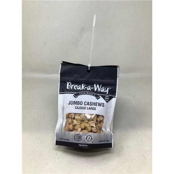 Break A Way Jumbo Cashews (6 X 100G)