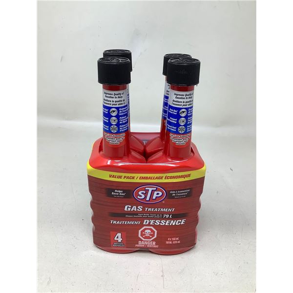 STP Gas Treatment Each Bottle Treats Up To 79L (4 X 155ML)