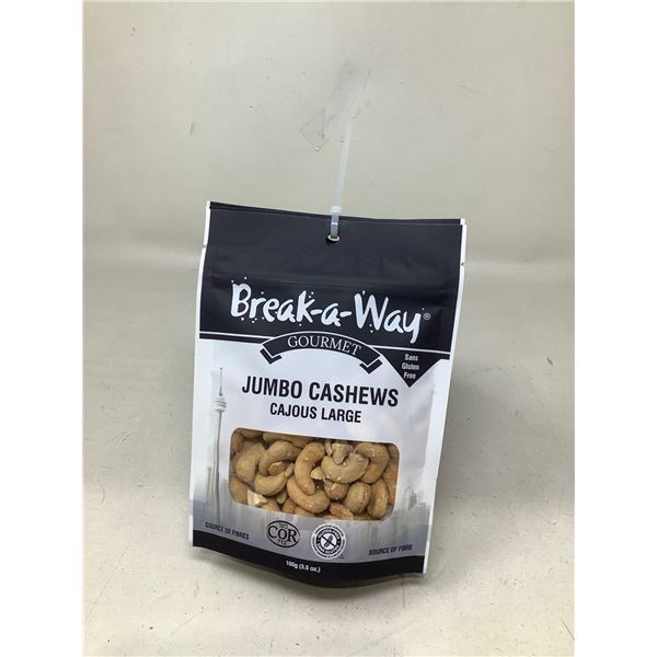 Break A Way Jumbo Cashews (6 X 100G)