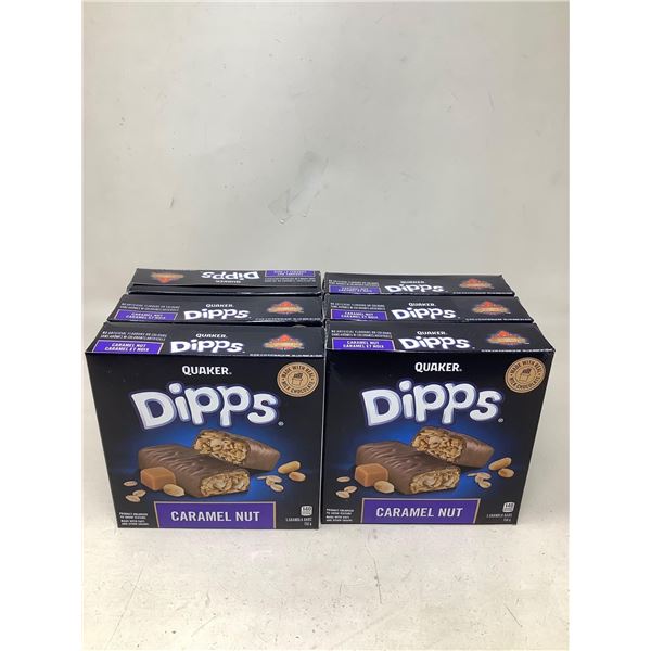 Quakers Dipps Caramel Nut (6 X 156G)